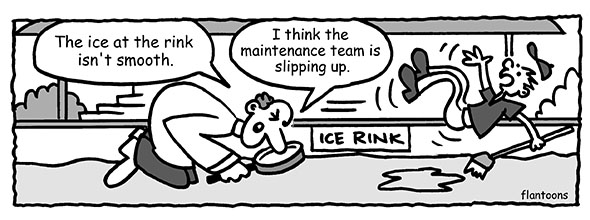 slip up idiom